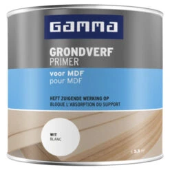 GAMMA Grondverf Mdf Wit 250 Ml