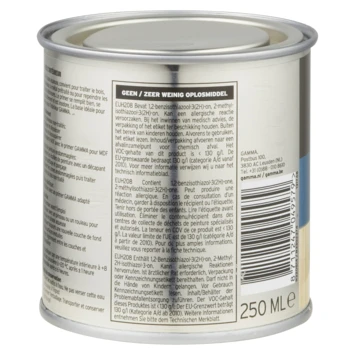 GAMMA Grondverf Voor Binnen 250 Ml Wit - Afbeelding 3