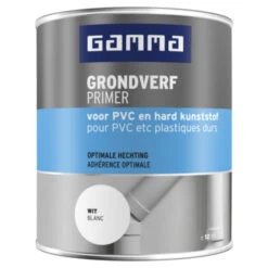 GAMMA Grondverf Kunststof Pvc Wit 750 Ml