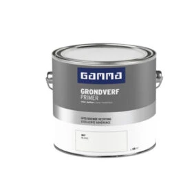 GAMMA Buitenlak Grondverf 2,5 L Wit