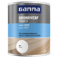 GAMMA Grondverf Mdf Wit 750 Ml