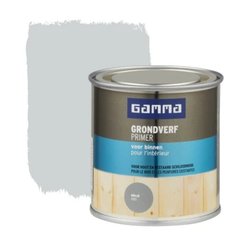 GAMMA Grondverf Voor Binnen 250 Ml Grijs - Afbeelding 4