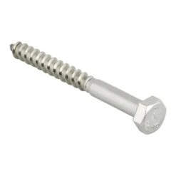 GAMMA Houtdraadbout M6 X 60 Mm RVS 40 Stuks