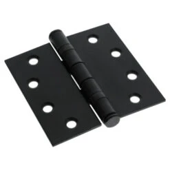 GAMMA Kogellagerscharnier 90x90 Mm Zwart 2 Stuks