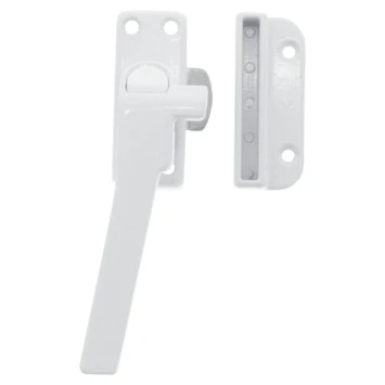 GAMMA Raamsluiting Met Drukknop Links Wit - Afbeelding 2