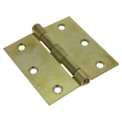 GAMMA Scharnier 75x75 Mm Vermessingd 3 Stuks