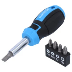 Gamma Schroevendraaier 5 Bits Kort