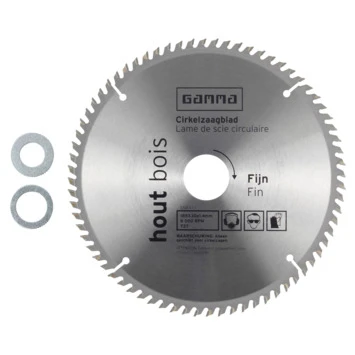 GAMMA Cirkelzaagblad 72t 185x16mm - Afbeelding 2