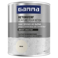 GAMMA Betonverf Zijdemat Beige 750 Ml