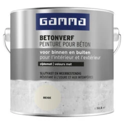 GAMMA Betonverf Zijdemat Beige 2,5 Liter