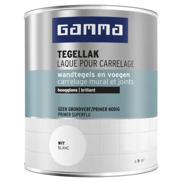 GAMMA Tegellak Hoogglans 750 Ml Gebroken Wit