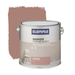 GAMMA Muurverf Mat 2,5 L Aarderood
