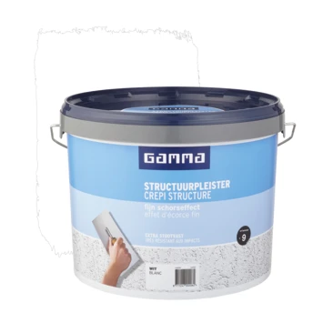 GAMMA Structuurpleister Wit 10 Liter - Afbeelding 2
