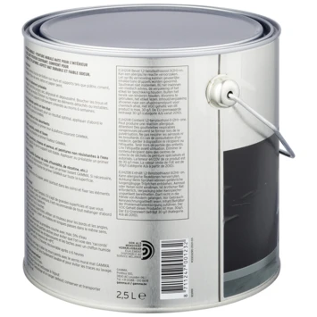 Gamma Muurverf Gitzwart Mat 2,5 Liter - Afbeelding 4