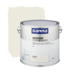 Gamma Muurverf Canvas Mat 2,5 Liter