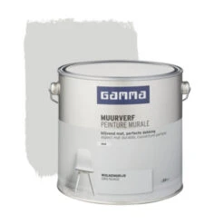 GAMMA Muurverf Wolkengrijs Mat 2,5 Liter