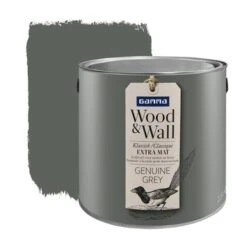 GAMMA Wood&Wall Krijtverf Genuine Grey 2,5 Liter