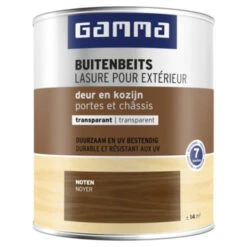GAMMA Buitenbeits Deur & Kozijn Transparant Noten 750 Ml