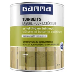 GAMMA Tuinbeits Schutting & Tuinhout Transparant 750 Ml Groen