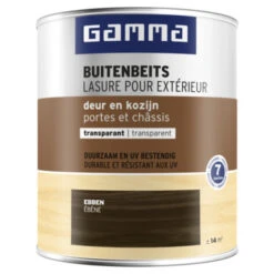 GAMMA Buitenbeits Deur & Kozijn Transparant Ebben 750 Ml