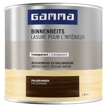 GAMMA Binnenbeits Transparant 250 Ml Palissander