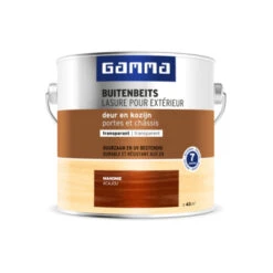 GAMMA Buitenbeits Deur & Kozijn Transparant Mahonie 2,5 Liter