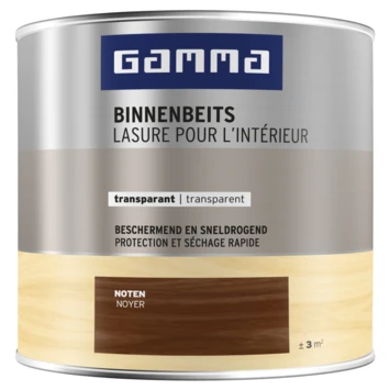 GAMMA Binnenbeits Transparant 250 Ml Noten