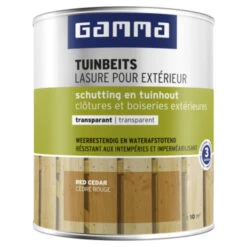 GAMMA Tuinbeits Schutting & Tuinhout Transparant 750 Ml Red Cedar