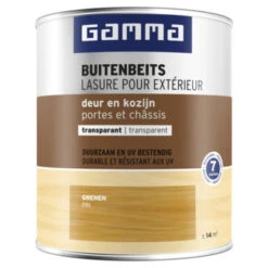 GAMMA Buitenbeits Deur & Kozijn Transparant Grenen 750 Ml
