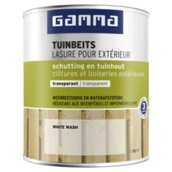 GAMMA Tuinbeits Schutting & Tuinhout Transparant 750 Ml White Wash