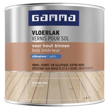 GAMMA Vloerlak Zijdeglans 250 Ml Kleurloos