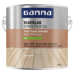 GAMMA Vloervernis Mat 2,5 Liter Kleurloos